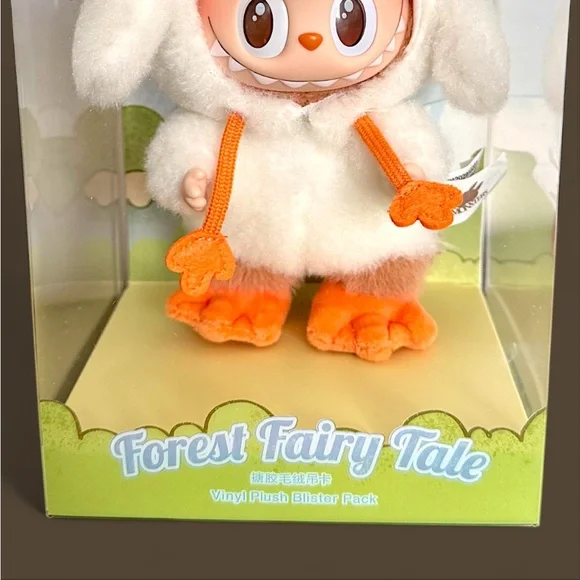 Pop Mart The Monsters Labubu Forest Fairy Tale Duck Pendant China Exclusive - Picture 7 of 16